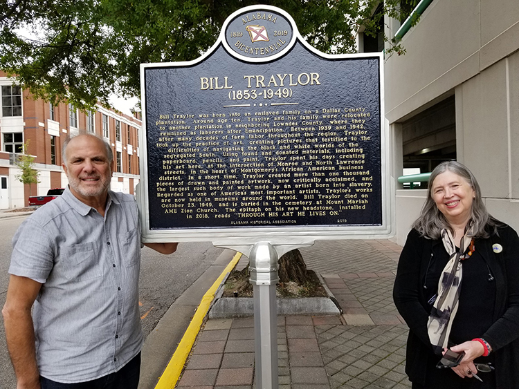Historic Marker Honors Montgomery Artist Bill Traylor